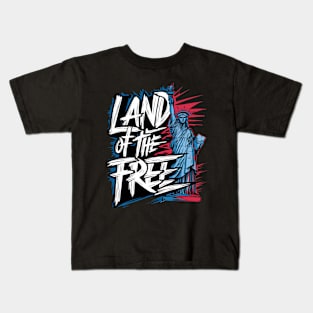 Land Of The free Kids T-Shirt